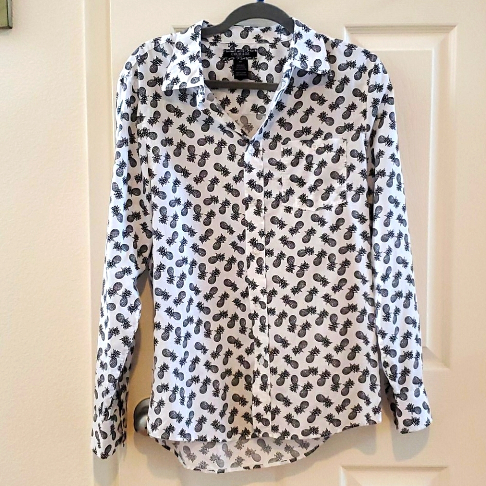 🍍Pineapple🍍 M dress shirt!